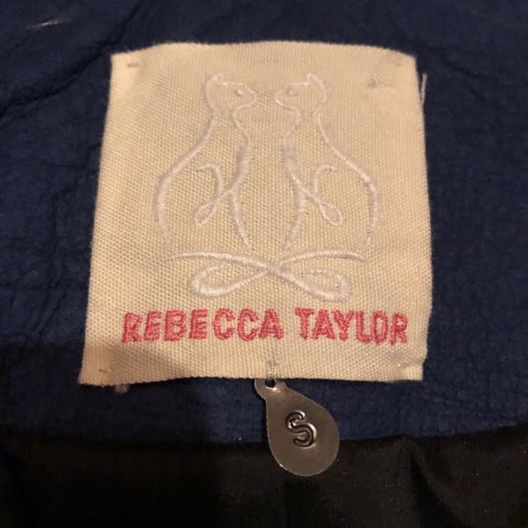 Rebecca Taylor %100 lamb leather vest jacket - Picture 5 of 6